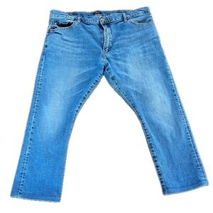 Polo Ralph Lauren Men’s Sullivan Slim Stretch Blue Jeans Denim 42 W x 26 L